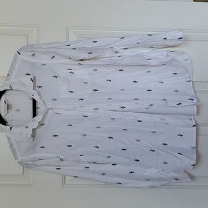 Classic long sleeve shirt M cactus theme